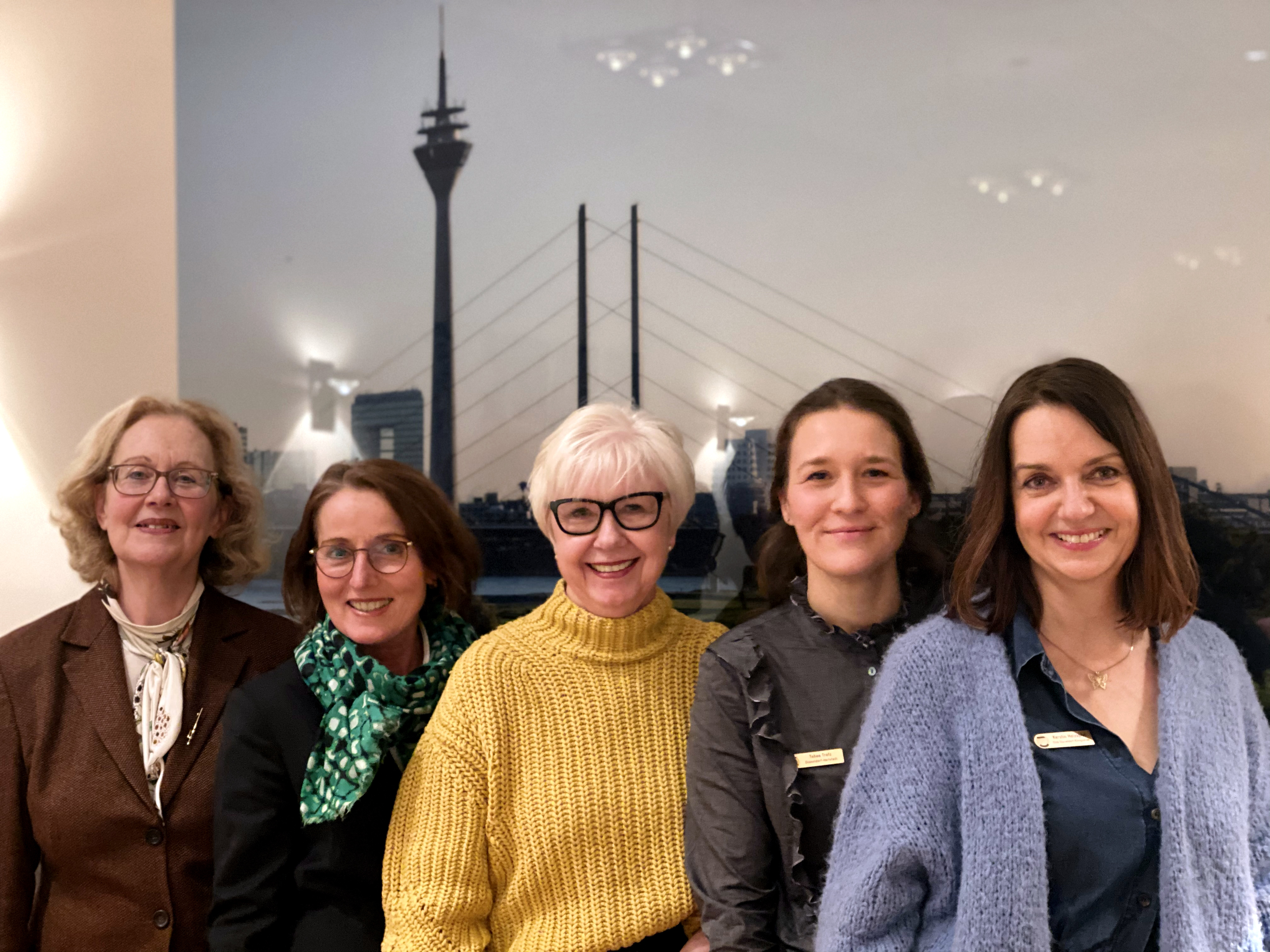 Die Präsidentinnen der Düsseldorfer SI Clubs